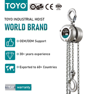 TOYO Üretici 1.5M 3M 0.25 Ton 0.5 Ton 1 Ton Küçük El Zincirli Vinç <span class=keywords><strong>Mini</strong></span> Manuel Zincirli Kaldırma Cihazı - Product Image 2