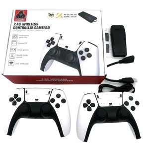 Console de jeu M8Pro avec deux manettes sans fil, style rétro, jeu à domicile HD - Product Image 3