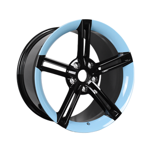 Llantas de coche de aleación forjada Pengzhen de alto rendimiento personalizadas negro rojo azul <span class=keywords><strong>blanco</strong></span> rosa 18 19 20 21 pulgadas 5x130 para <span class=keywords><strong>Porsche</strong></span> Taycan - Product Image 1