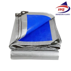 Feuilles de bâche HDPE en couleur laminage argent bâches en plastique PE pour couverture tissu imperméable épaisseur personnalisée - Product Image 4