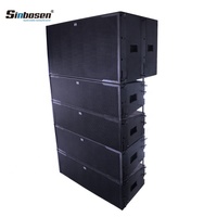 Sistema de Sonido Sinbosen SA210 Line Array con Altavoces de Bajos de 10 Pulgadas