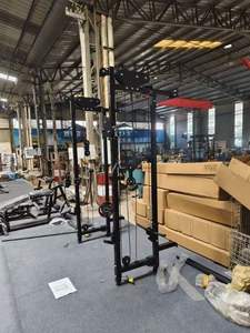 Nueva Versión de Rack de Sentadillas <span class=keywords><strong>Plegable</strong></span> Montado en Pared, Rack de Cables <span class=keywords><strong>Plegable</strong></span>, Equipo de Gimnasio, Jaula de Potencia para Ejercicios de Musculación - Product Image 6