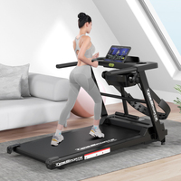 Máquina para caminar Equipo de gimnasio comercial para uso doméstico Máquina para correr Cinta de correr eléctrica
