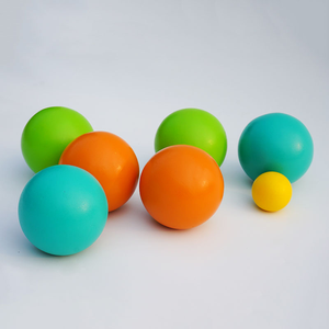 Jeu de <span class=keywords><strong>boules</strong></span> en bois, jeu de pétanque en bois pour enfants, jeu de fête en plein air en bois, jeu de cour familial - Product Image 2