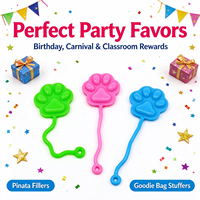 Jouet classique coloré en plastique extensible à griffes collantes, jouet sensoriel animal, jeu de claquettes et de pinces, idéal pour les fêtes et le soulagement du stress