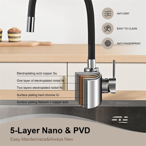 Vente Flash - Vente en Gros d'Usine : 360 °   Extension de <span class=keywords><strong>Robinet</strong></span> de <span class=keywords><strong>Cuisine</strong></span> Universelle Rétractable et Ajustable en Mousse à Flexion Libre - Product Image 5