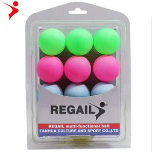 <span class=keywords><strong>Pelotas</strong></span> <span class=keywords><strong>de</strong></span> Tenis <span class=keywords><strong>de</strong></span> Mesa <span class=keywords><strong>de</strong></span> Plástico <span class=keywords><strong>de</strong></span> Colores REGAIL Cehap para Juguetes, 12 Piezas/Tarjeta <span class=keywords><strong>de</strong></span> 4 Colores, Juegos <span class=keywords><strong>de</strong></span> <span class=keywords><strong>Ping</strong></span> <span class=keywords><strong>Pong</strong></span>, Se Puede Personalizar el <span class=keywords><strong>Paquete</strong></span> y el Color - Product Image 1