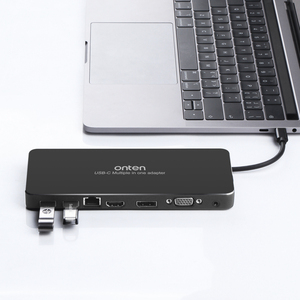 Tốt nhất bán tất cả trong 1 Docking Station cho Macbook Dock Adapter USB Tipo C HUB Loại C để HDTV OTN-9188S - Product Image 4