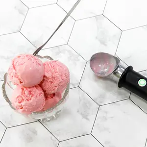 Tools food grade aluminum alloy electric ice cream scooper