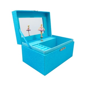 Boîte à bijoux musicale rotative personnalisée Yiyu, prix d'usine, écologique, à manivelle, vente en gros pour les fêtes - Product Image 1