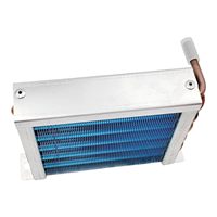DR Nouveau Condenseur Miniature Évaporateur Radiateur Climatisation Tube Cuivre Sans Alimentation 110-120V Capot Petit Volume Garantie 1 An