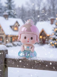 Nuova Serie Bu Er Little Princess, Statuette Collezionabili in Miniatura, Scatola Sorpresa, Artigianato in PVC e Resina, Decorazione Casa Unisex, Giocattoli - Product Image 5