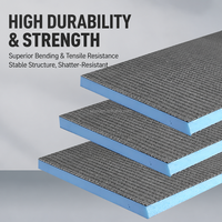 Panneaux de support pour carrelage, panneaux isolants en mousse pour chauffage, panneaux de sol pour salle de bain, panneaux muraux imperméables
