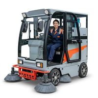 Nouvelle polisseuse électrique autoportée D-1400 pour le nettoyage commercial des sols, idéale pour entrepôts et parkings, batterie 48V 150Ah