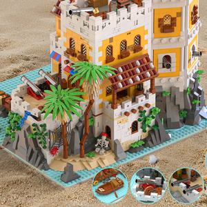 Xbert 66095 4567 Pezzi Set di Costruzioni Fortezza dei Pirati Sierra Madre, Modello Tecnico Educativo in Plastica, Regalo Moderno per Festività - Product Image 3
