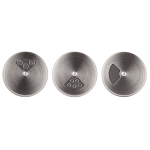 Pots à épices en verre d'une capacité de 80ml avec couvercle torsadé en acier inoxydable, 2 ouvertures au choix pour <span class=keywords><strong>organisateur</strong></span> de cuisine - Product Image 3