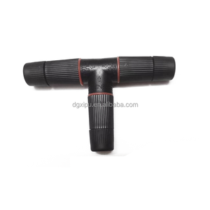 Ip68 Cat6 mạng LAN 1 trong 2 kết nối 8P8C ngoài trời t-hình RJ45 nữ không thấm nước Ethernet kết nối - Product Image 3