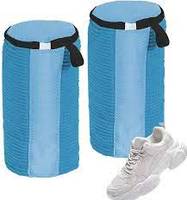 Sac à linge pour chaussures pliable, écologique, en coton durable, anti-déformation, moderne, avec couleur personnalisée pour la salle de bain et la maison