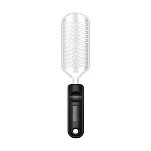 Nettoyeur de pieds en acier inoxydable, lime à pieds, nettoyeur de pieds double face, éliminateur de callosités, outil de soin des pieds, lavable. - Product Image 2