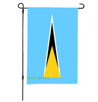 Drapeau de jardin patriotique de Porto Rico, décoration de jardin résistante aux intempéries, imperméable, pour pelouse, cour, patio, porche, toutes saisons