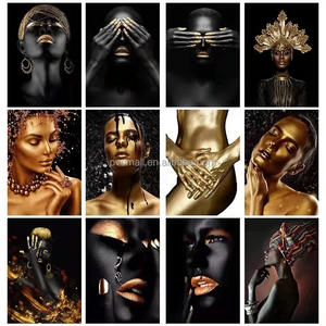 Stampe d'arte di alta qualità africano sexy donna immagini tela arte astratta <span class=keywords><strong>volti</strong></span> immagine donna astratta pittura nuda - Product Image 4