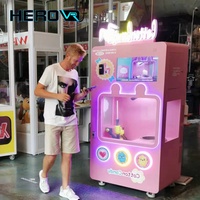Mini-bar automatique à commande par application, distributeur de bonbons en coton à écran tactile de haute technologie, fonctionnant à la monnaie, à vendre