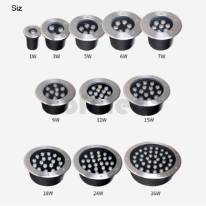 Lumière encastrée Hofoled pour aménagement paysager, éclairage extérieur encastré pour terrasse, jardin, <span class=keywords><strong>sol</strong></span>, IP67, lampe enterrée, lumière LED souterraine - Product Image 4
