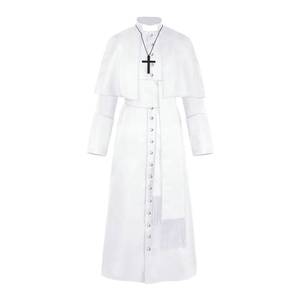 Costume de cosplay HP couleur unie, Halloween, médiéval, vintage, polyester, unisexe, adulte, stock d'usine - Product Image 2