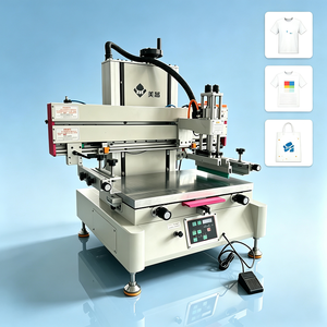Imprimante sérigraphique semi-automatique haute précision pour sacs plats, papier, tissu, <span class=keywords><strong>textile</strong></span>, t-shirts, machine d'<span class=keywords><strong>impression</strong></span> sérigraphique - Product Image 1