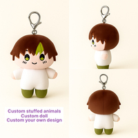 Fabricant de peluches, personnalisez votre design, peluche miniature de haute qualité de 10 cm et 20 cm, peluche personnalisée, porte-clés