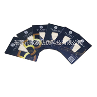 Ensemble de cartes d'emballage, moules différentes tailles, jeu de cartes pour bar doré