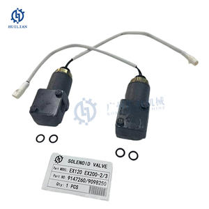 EX120 EX200-2 EX200-3 bagger Hochgeschwindigkeits-24V-Magnetventil Hydraulik pumpe Haupt pumpen ventil - Product Image 3
