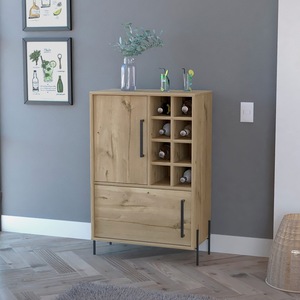 ชั้นวางไวน์ทำจากไม้ MDF เฟอร์นิเจอร์ไม้ - Product Image 2