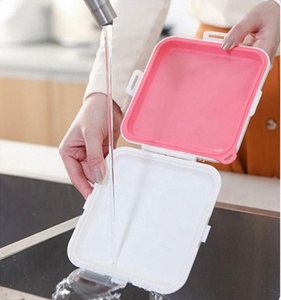 Boîte de conservation portable en plastique pour sandwichs, pain, micro-ondable, hermétique, écologique, pour étudiants et bureaux, vente en gros - Product Image 4