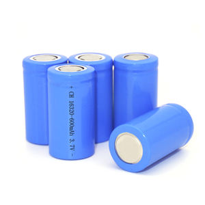 Перезаряжаемый литий-ионный аккумулятор <span class=keywords><strong>16320</strong></span> 600 мАч 3,7 В высокой емкости с плоской головкой литий-ионный аккумулятор 3,7 В звуковое оборудование - Product Image 2