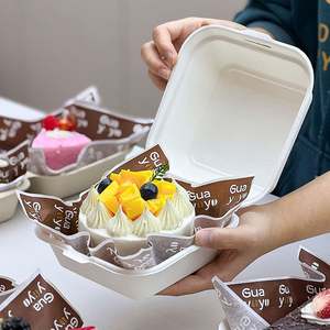 Papier d'emballage pour sandwichs et hamburgers, biodégradable, écologique, jetable, recyclable, de qualité alimentaire, imperméable, résistant à la graisse, avec logo - Product Image 6