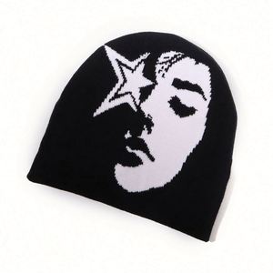 Gorro de Punto de Doble Capa para Mujer, Diseño Jacquard, Unisex, Personalizado, al por Mayor - Product Image 6
