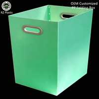 Panneau en polypropylène PP, boîte creuse, découpe de corflute, caisse en plastique recyclé légère, fabrication OEM, taille personnalisée, boîte en feuilles PP écologiques