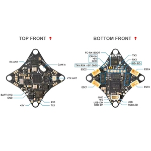 Controlador de Vuelo sin Escobillas BETAFPV Matrix 1S 5IN1 FC AIO <span class=keywords><strong>Meteor65</strong></span> Pro 75 <span class=keywords><strong>ELRS</strong></span> 2.4G para Quadcopter Whoop PlasticFXB - Product Image 6