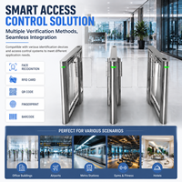 Torniquete Automático de Alta Seguridad con Sistema de Control de Acceso Inteligente para Entrada Comercial, Suministro de Fábrica