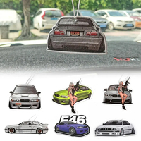 Rafraîchisseur d'air pour voiture Cadeaux écologiques personnalisés Penderie avec logo personnalisé Cartes parfumées pour voiture Tablettes suspendues