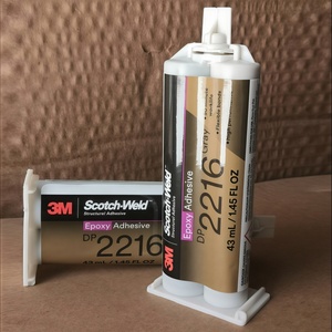 Adhésif époxy <span class=keywords><strong>3M</strong></span> <span class=keywords><strong>2216</strong></span> Scotch-Weld résistant à la chaleur Agent liant flexible en deux parties époxy durcissant à température ambiante 41.5ML/98.4ML - Product Image 5