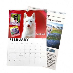 Calendario de Pared de Papel Impreso con Serigrafía Personalizada, Colores Variados, Portátil, para Regalos Promocionales y Publicitarios - Product Image 1