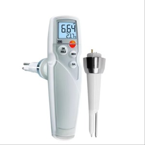 เครื่องวัดค่า pH/อุณหภูมิแบบมือเดียว Testo 205 รุ่นดั้งเดิมและรุ่นใหม่ - Product Image 3