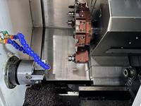 Tour à lit incliné horizontal, tête motorisée axe Y, type tourelle, broche simple avec 15 stations d'outils, prix usine TX600-6PY