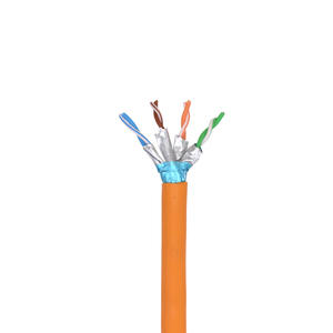 Câble Ethernet Cat7 Cat6a Cat8 Prix Usine Extérieur en Gros UTP SFTP Blindé 23 24AWG Cuivre <span class=keywords><strong>RJ45</strong></span> pour Réseau LAN - Product Image 4