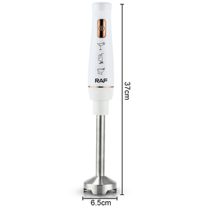 Mixeur plongeant RAF 800W, puissant mixeur à bâton avec moteur 16000 tr/min et lame rétractable ActiveBlade pour un mélange parfait, sans BPA - Product Image 2