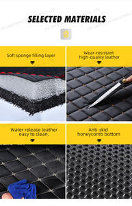 Alfombrillas de Coche de Diseño Nuevo al por Mayor para <span class=keywords><strong>Audi</strong></span> TT Coupé R8 <span class=keywords><strong>E</strong></span>-<span class=keywords><strong>tron</strong></span>, Alfombrillas Personalizadas, Cubierta de Alfombra para Automóvil - Product Image 4