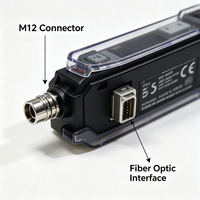 Keyence Fs-v34c Fiber Amplifikatör Genişletme Ünitesi Pc Plastik Otomasyon Sistemi Genişletme Ce Rohs