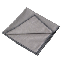 Serviette en microfibre pour vitres, légère, luxueuse, 200-300 g/m², 30*40 cm et 40*40 cm, étiquette personnalisée, séchage rapide